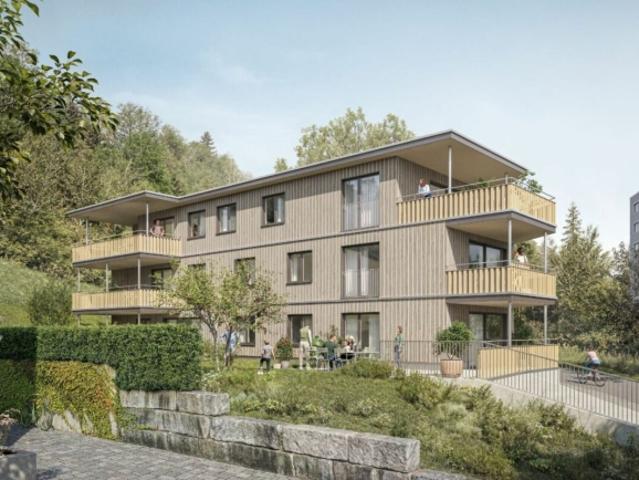 NEUBAU Moderne 4.5 Zimmer Wohnung im Obergeschoss an idyllischer Lage