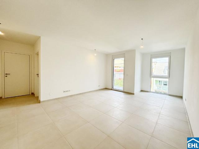 Neubau: Moderne 2 Zimmer Wohnung mit Balkon & Tiefgarage