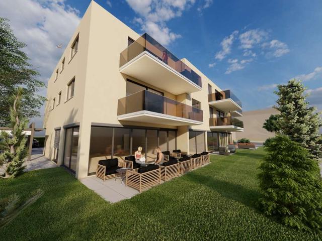 NEUBAU – Moderne 3 Zimmer Wohnung mit Balkon & 2 Stellplätzen