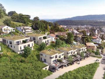 NEUBAU: Moderne DEFH mit Weitsicht, Häuser A D