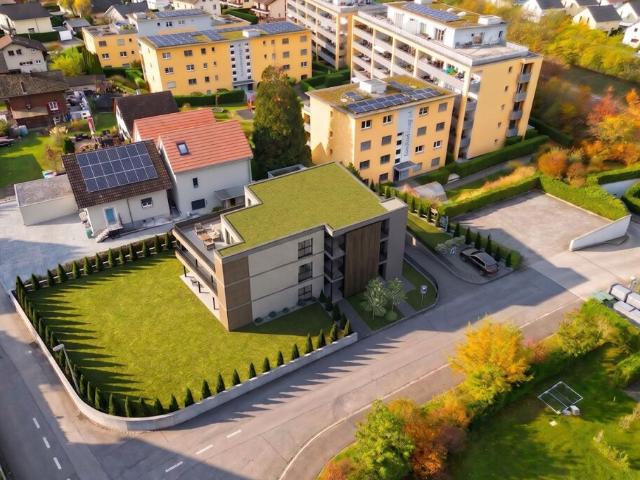 Neubau: Moderner Grundriss, grosse Terrasse, ökologische Haustechnik