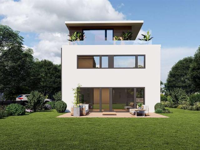 Neubau modernes Einfamilienhaus auf tollem Grundstück