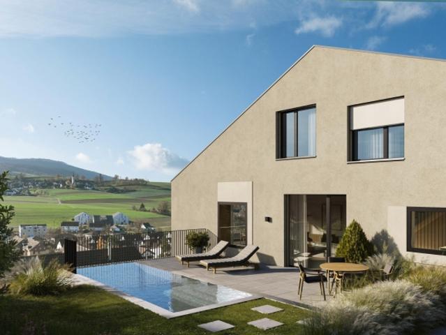 Neubau Modernes Wohnjuwel an Top Lage mit Ausbau nach Wunsch