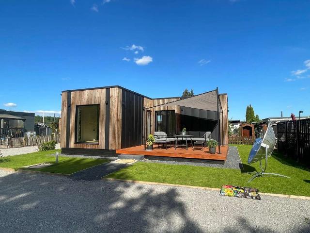 Neubau: Modernes Tiny Chalet mit Terrasse & Garten – Erstbezug am Harzrand