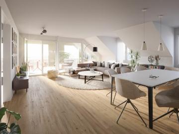 Neubau Maisonette Traum: 4.5 Zimmer Wohnung mit Haus Feeling
