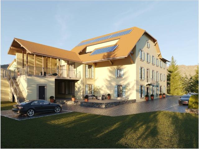 Neubau: Maisonette von 4,5 Zimmern von 163m2 mit Terrasse von 58m2