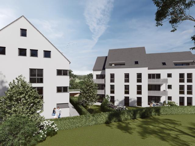 Neubau Maisonette – Wohnen über zwei Ebenen mit sonniger Dachterrasse