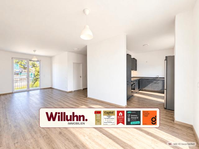 Neubau Maisonette Bezugsfrei: Balkon&Terrasse 3 Bäder Fußbodenheizung Aufzug Stellplatz
