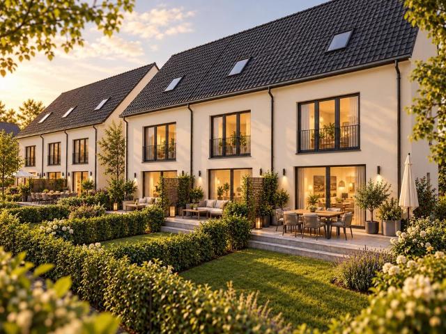 Neubau Massive Reihenhäuser | Top Lage Graben Neudorf | 2028