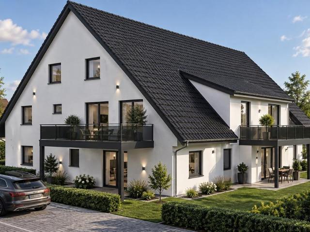 Neubau Mehrfamilienhaus KFW 40