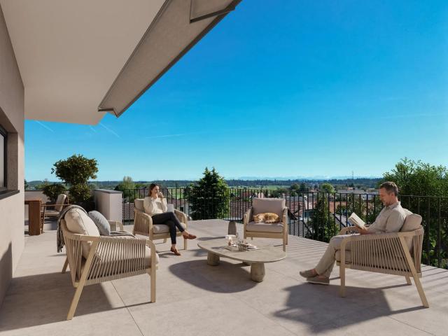Neubau mit Weitblick: 3.5 Zimmer Attika mit grosser Terrasse in Niederbipp