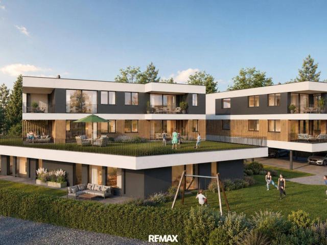 NEUBAU! Noch 3 Wohnungen verfügbar! Modernes Wohnen mit überdachter Terrasse TOP11 und Weitblick in Bad Ischl