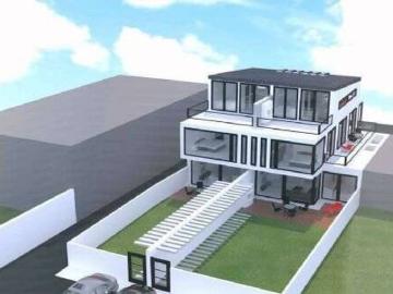 NEUBAU nach IHREM WUNSCH: Designer Haus Architekten Haus Black White House