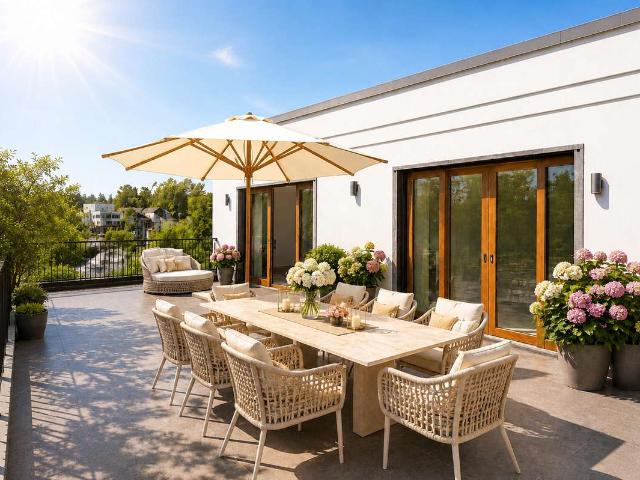 Neubau sofort bezugsfertig: Penthouse 80 m² große Dachterrasse