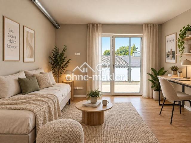 Neubau Studentenapartment nahe Uni | Balkon | Strom & Heizung inklusive