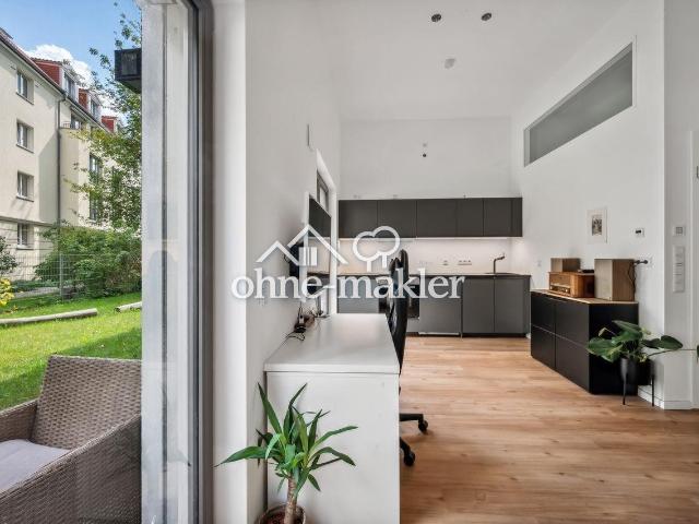 Neubau Studio Apartment mit Garten Terrasse in zentraler Lage in Berlin