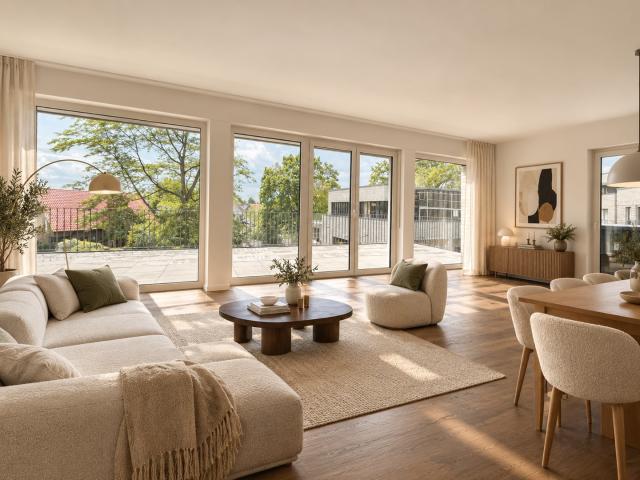 Neubau Penthouse mit großer Dachterrasse in Verl
