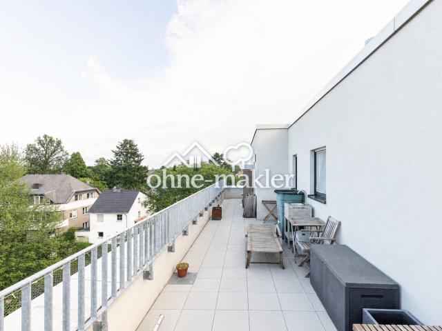 Neubau Penthouse XXL Dachterrasse, EBK, Aufzug, Erneuerbare Energie