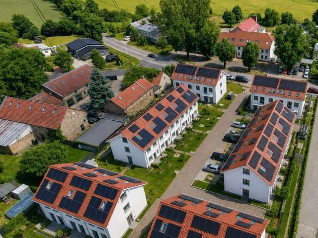 Neubau Reihenhaus KfW 40 NH mit Garten