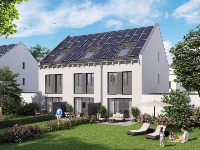 Neubau Reihenmittelhaus mit Garten zum Wohlfühlen