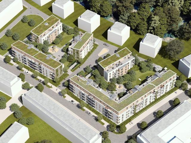 Neubau Riedbogen Naturnah Wohnen in Bergen Enkheim Typ 3 Q