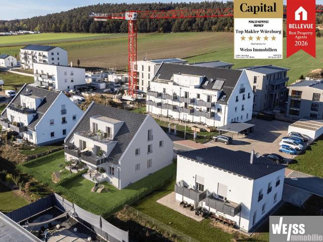 Neubau Wohnanlage 5 Wohneinheiten in Geiselwind KFW 40 QNG
