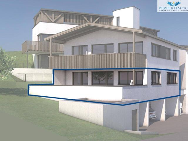 Neubau: Wohnen mit Rifflerblick Terrassenwohnung Top 1 wohnbaugefördert!