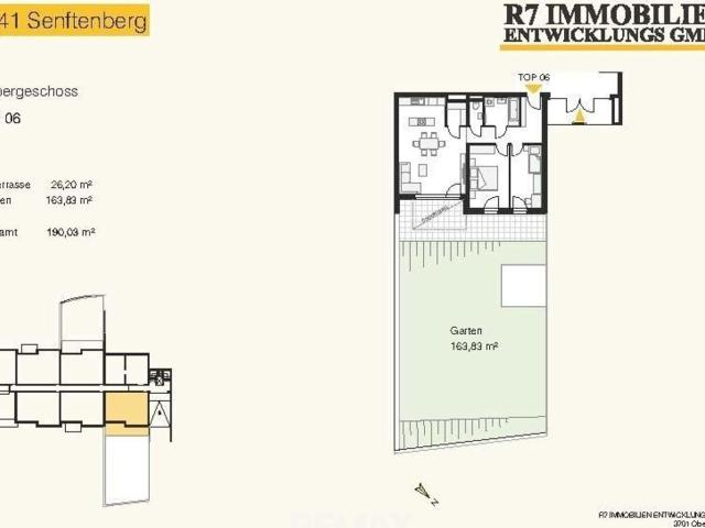 Neubau Wohnen am Hiesberg, Gartenwohnung 1.Og Top 6