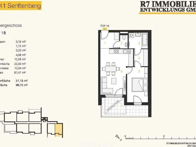 Neubau Wohnen am Hiesberg, Gartenwohnung 2.Og Top 18
