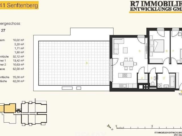 Neubau Wohnen am Hiesberg, Terrassenwohnung 4.Og Top 27