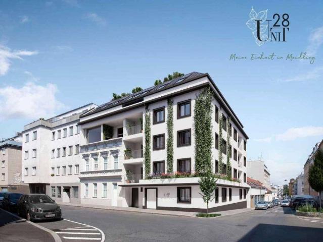 Neubau Wohnung 2024 mit Balkon und Einbauküche in Wien 1120