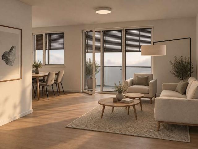 Neubau Wohnung in erstklassiger Lage in Dormagen mit 3 Zimmern und großer Dachterasse