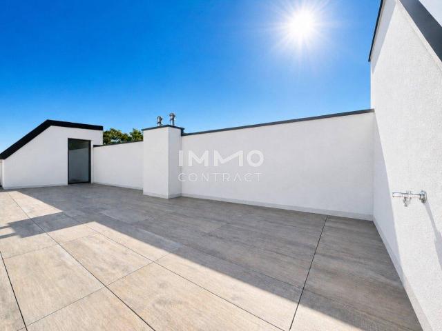 Neubau Townhouse auf 3 Ebenen – Garten, Balkon & 28 m² Dachterrasse mit Weitblick