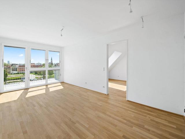 NEUBAU TOPPREIS DACHWOHNUNG TERRASSE Sehr gut aufgeteilte 61,91 m² Eigentumswohnung 3 Zimmer + Terrasse Top 51