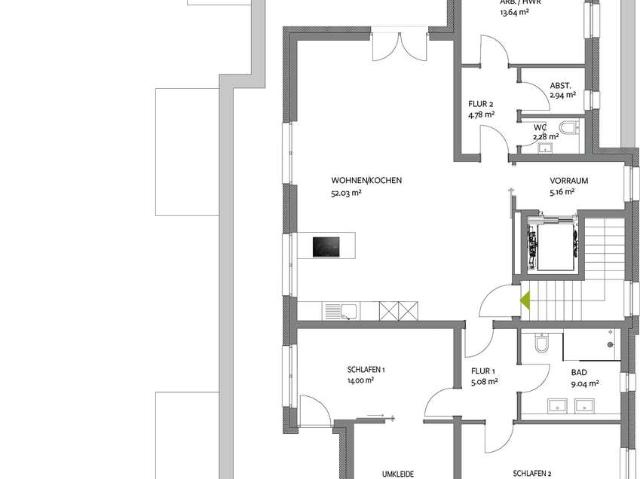 NEUBAU Trier Olewig Effizienzhaus 55 Wohnung 17