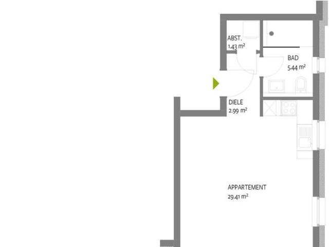 NEUBAU Trier Olewig Effizienzhaus 55 Wohnung 16