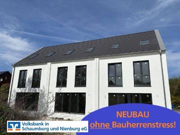 Neubau von drei Reihenhäusern vor den Toren der Kreisstadt