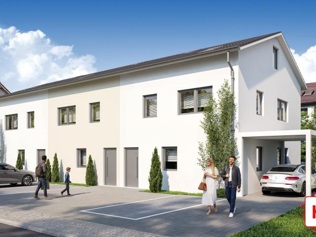 Neubau von drei Reihenhäusern in Bad Wörishofen