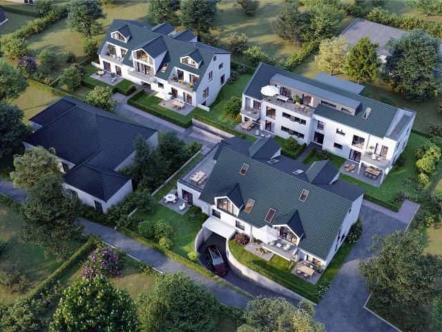 Neubau von exklusiven Eigentumswohnungen in Braunschweig, Ortsteil Schapen, KFW 40 EE, Erdgeschoss