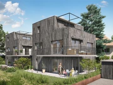 Neubau von zwei exklusiven, freistehenden 5.5 Zimmer Einfamilienhäusern in familienfreundlichen, ruhigen und zentrumnahen Quartier