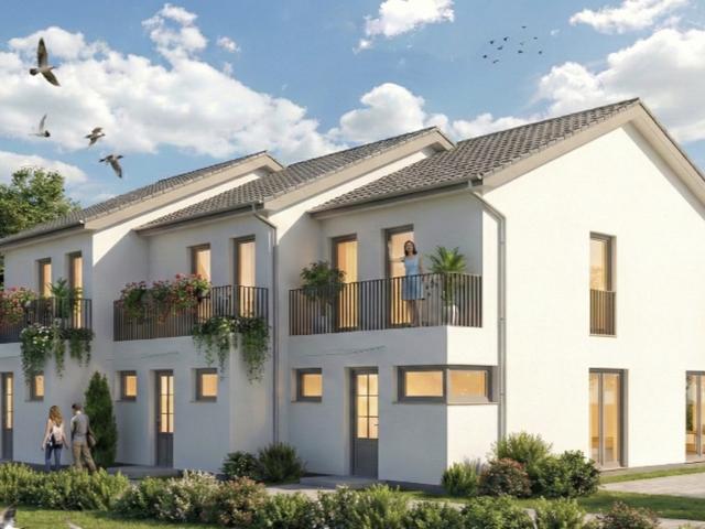 Neubau von 3 Reihenhäusern