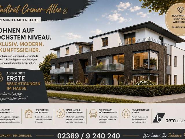 Neubau Zweizimmerwohnung mit schönem Ausblick