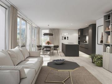 Neubau/Erstbezug: wunderschöne 3.5 Zimmerwohnung, zentral gelegen