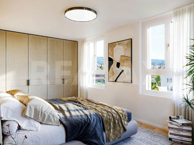 Neubauprojekt Mühlehof: Hochwertige 3.5 Zimmer Wohnung im Erdgeschoss