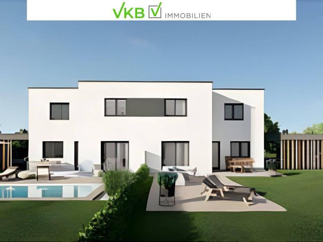 Neubauprojekt: Moderne Ziegelmassiv Doppelhaushälfte in Ruhelage am Pöstlingberg!