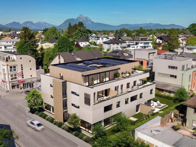 NEUBAUPROJEKT NONNTAL LIVING: Komfortable 3 Zimmer Wohnung mit gemütlicher Loggia