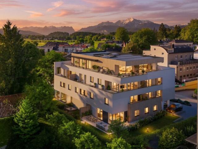 NEUBAUPROJEKT NONNTAL LIVING: Lichtdurchflutete 3 Zimmer Wohnung mit großzügiger Terrasse