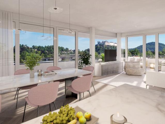 NEUBAUPROJEKT NONNTAL LIVING – Urbanes Wohnen in Premiumlage von Salzburg