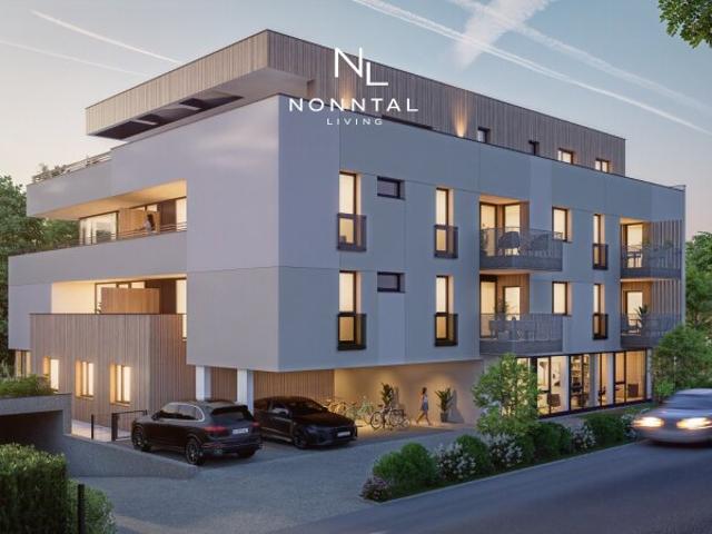 NEUBAUPROJEKT NONNTAL LIVING: 3 Zimmer Etagenwohnung Licht, Freiraum und Wohnkomfort vereint