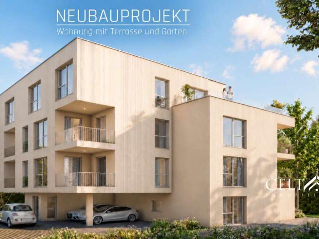 Neubauprojekt Augsburger No. 45: Wohnung 2 mit Terrasse und Garten